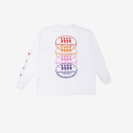 + AURA WHITE LONGSLEEVE